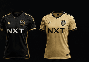 NXT SC Girls / Women home and away kits